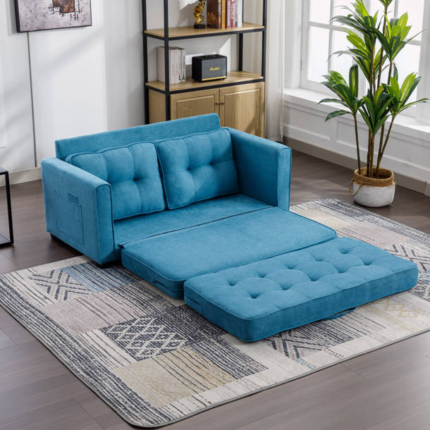 Hokku Designs Elisabetha 3 in 1 Convertible Chair Bed, Lounger Sleeper